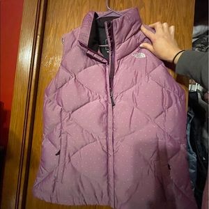 Womens north face vest